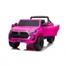 Divvietīgs bērnu elektromobilis Toyota Hilux DK-HL860 Pink