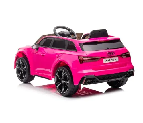 Electric Ride On Car Audi RS6 BRD-2118 Pink