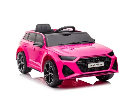 Electric Ride On Car Audi RS6 BRD-2118 Pink