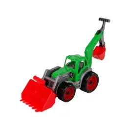 Tractor Excavator Bucket Orange 3671