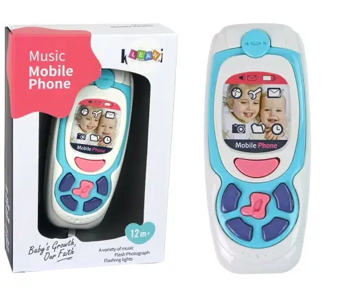 Children's Educational Mobile Phone Melody Blue Children's Educational Mobile Phone Melody Blue
