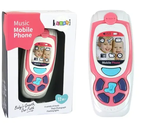 Children's Educational Mobile Phone Melody Pink Children's Educational Mobile Phone Melody Pink
