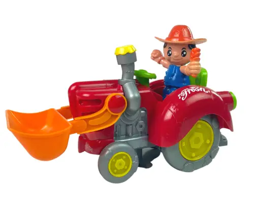 Interactive Tractor Excavator Battery Music Lights Interactive Tractor Excavator Battery Music Lights