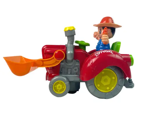 Interactive Tractor Excavator Battery Music Lights Interactive Tractor Excavator Battery Music Lights