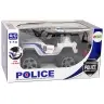 R/C Remote Controlled Car JEEP Police Patrol with opening doors
