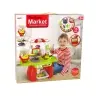 Supermarket Set Shop Basket Scale Groceries