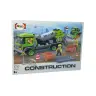 Large Concrete Roller 369 Piece Construction Brick Set