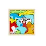 Wooden Puzzle Animals to Match Lion Rabbit