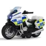 Police Motorcycle 1:14 Pull-Back Drive Sound Lights