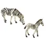 Africa Wild Animals Hippo Zebra Figurine Set