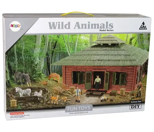 DIY Farm Kit Shed Animals Tiger Deer DIY Farm Kit Shed Animals Tiger Deer