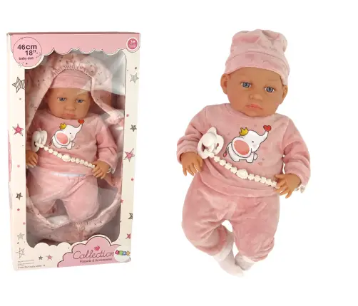 Baby Doll 46 cm Pink teat Baby Elephant Baby Doll 46 cm Pink teat Baby Elephant