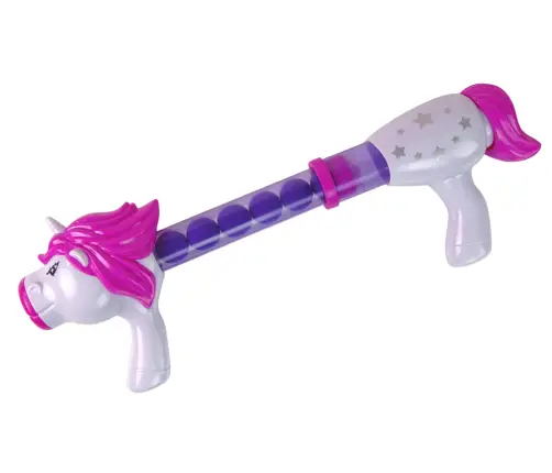 Soft Ball Launcher Gun Unicorn Pink