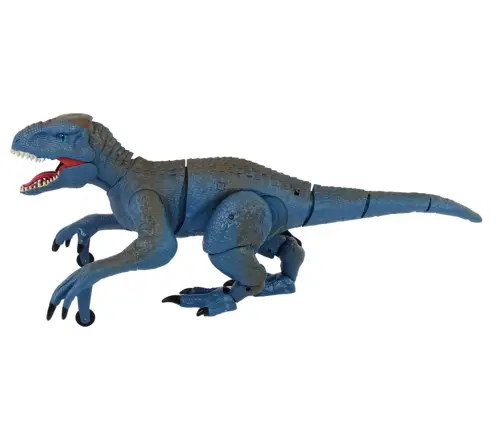 Radiovadāms dinozaurs ar pulti Velociraptor Blue