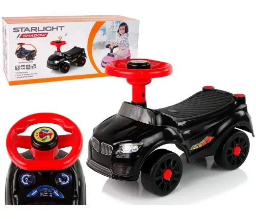 Car Rider QX-3399-2 Horn Black