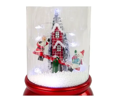 Christmas Dome Decoration Snow Santa Claus Red Christmas Dome Decoration Snow Santa Claus Red