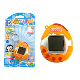 Tamagotchi Orange Electronic Pet Game