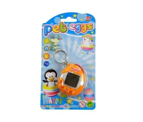 Tamagotchi Orange Electronic Pet Game