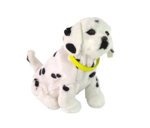 Interactive Plush Dog Soft fur Dalmatian breed Interactive Plush Dog Soft fur Dalmatian breed