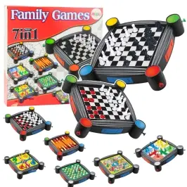 Games Set 7in1 Checkers Chinese Snakes and Ladders Games Set 7in1 Checkers Chinese Snakes and Ladders