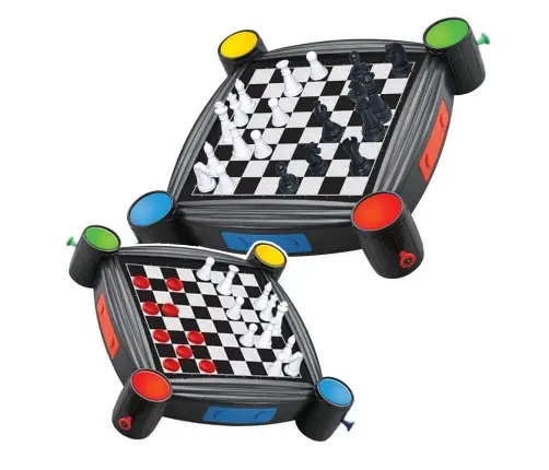 Games Set 7in1 Checkers Chinese Snakes and Ladders