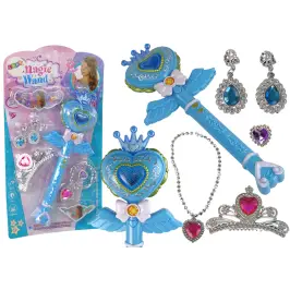 Magical Fairy Tale Princesses Set Interactive wand light sound Star projector function Magical Fairy Tale Princesses Set Interactive wand light sound Star projector function