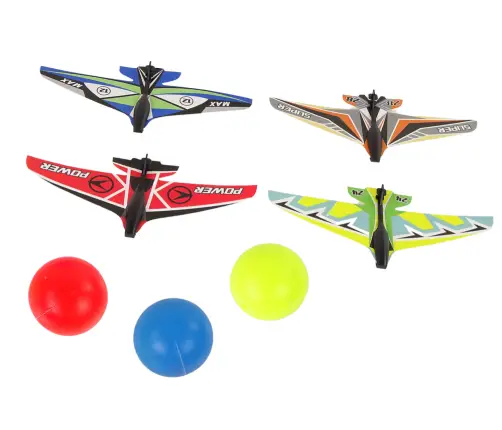 Large aircraft and ball launcher gun Aircraft Gun 2in1