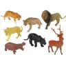 Large Figure Set Wild Animals Safari  + Accessories  34 Elements