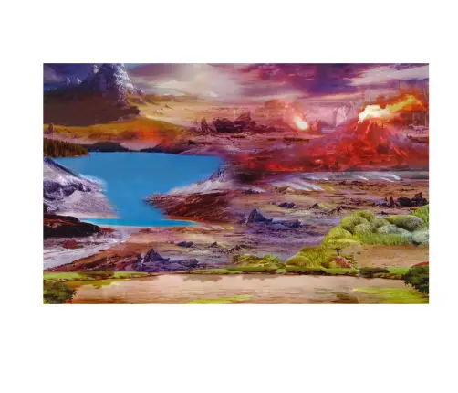 Large Figure Set Wild Animals Safari  + Accessories  34 Elements