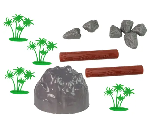 Large Figure Set Wild Animals Safari  + Accessories  34 Elements