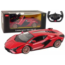 Car R/C Lamborghini Sian FKP 37 Rastar 1:14 Red with Remote Control