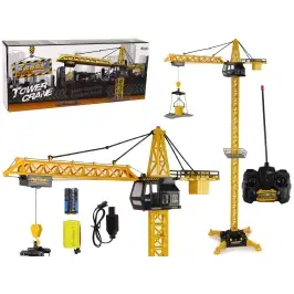 Liels ceļamkrāns ar pulti