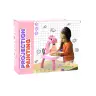 DINOSAUR TABLE WITH PROJECTOR FOR DRAWING + ACCESSORIES  COLOUR PINK