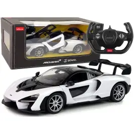 Car R/C McLaren Senna Rastar 1:14 White with Remote Control