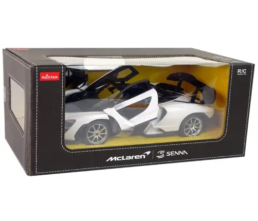 Car R/C McLaren Senna Rastar 1:14 White with Remote Control Car R/C McLaren Senna Rastar 1:14 White with Remote Control