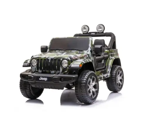 Divvietīgs bērnu elektromobilis Jeep Wrangler Rubicon DK-JWR555 Camo