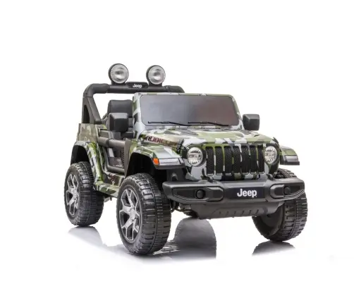 Divvietīgs bērnu elektromobilis Jeep Wrangler Rubicon DK-JWR555 Camo