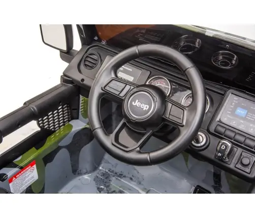 Divvietīgs bērnu elektromobilis Jeep Wrangler Rubicon DK-JWR555 Camo