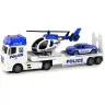 Police Car Transporter Kit Helicopter Sound Lights Police Car Transporter Kit Helicopter Sound Lights