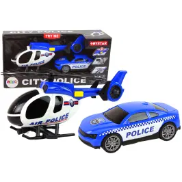 Helicopter Auto Police Vehicle Set Sound