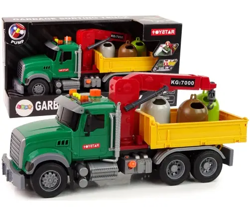 Truck Auto Crane Transport Rubbish Bin Sound