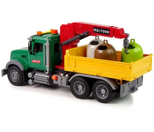 Truck Auto Crane Transport Rubbish Bin Sound