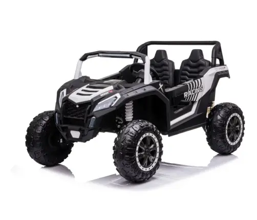 Divvietīgs bērnu elektromobilis Bagijs A032 EVA White