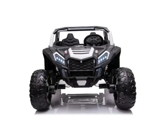 Divvietīgs bērnu elektromobilis Bagijs A032 EVA White