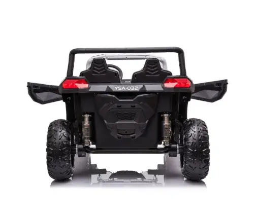 Divvietīgs bērnu elektromobilis Bagijs A032 EVA White