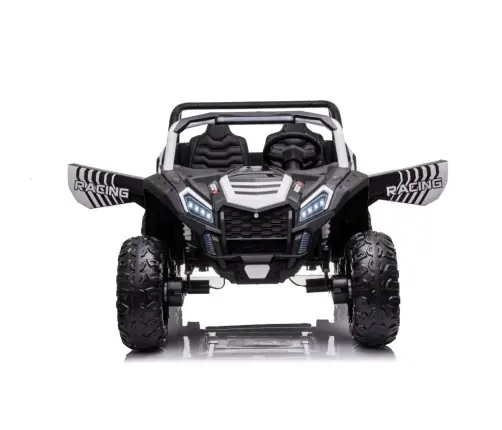 Divvietīgs bērnu elektromobilis Bagijs A032 EVA White