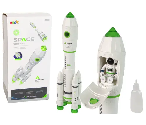 Space Rocket Cosmos Cosmonaut Smoke Sound Light