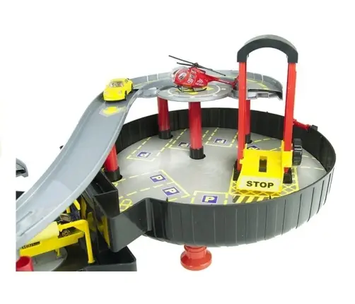 Parking Car Garage Suitcase Circle Two-level Parking Car Garage Suitcase Circle Two-level