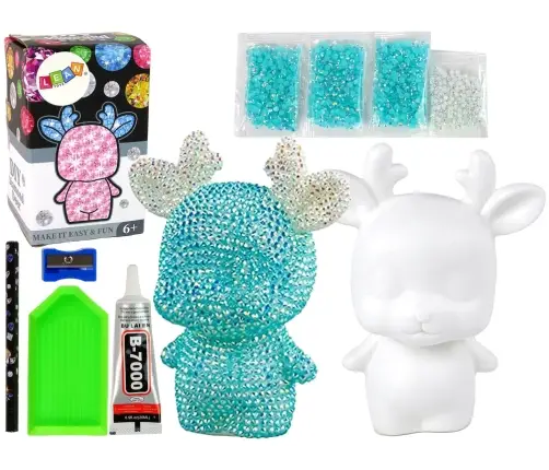 Creative Reindeer Kit DIY Diamonds Crystals Blue Creative Reindeer Kit DIY Diamonds Crystals Blue