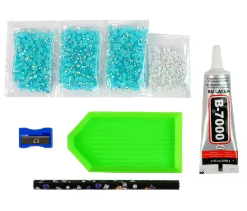 Creative Reindeer Kit DIY Diamonds Crystals Blue Creative Reindeer Kit DIY Diamonds Crystals Blue